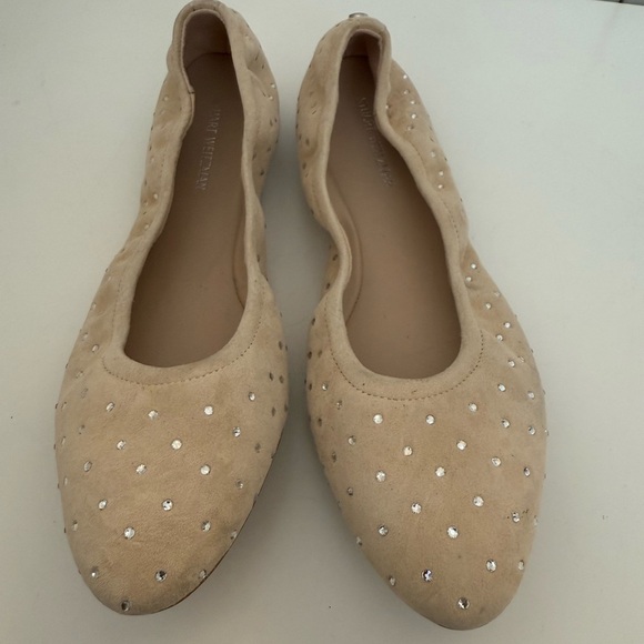 NWT Stuart Weitzman Cream Ballet Flats size 7.5 - Picture 6 of 9